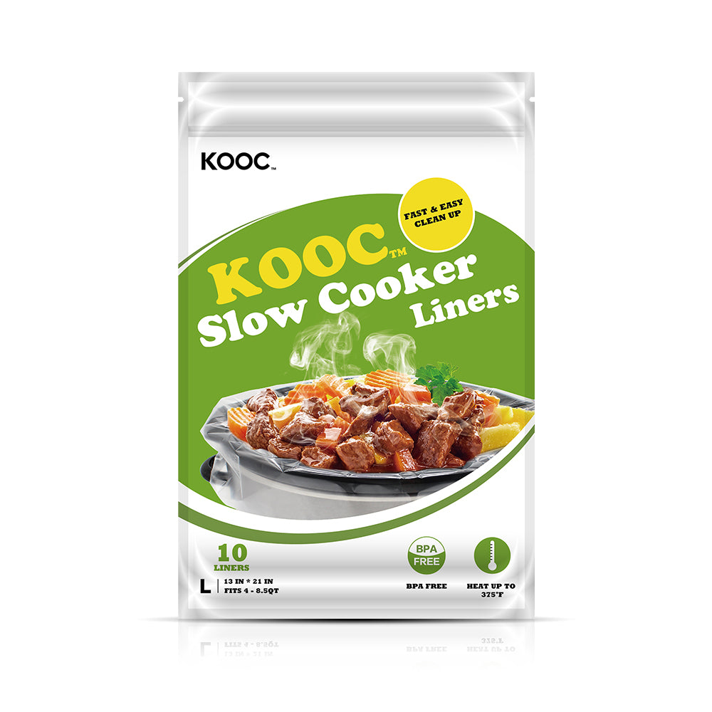 Moomangoo Slow Cooker Liners Fit Crock-Pot 7-8 Quart Oval Slow CookeR